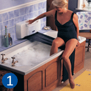 Bath Lifts 1 - RiseUp Furniture - Furniture that puts you back in control. Rise and recline chairs, adjustable beds and bath lifts in Scotland, Cumbria and Northumberland
