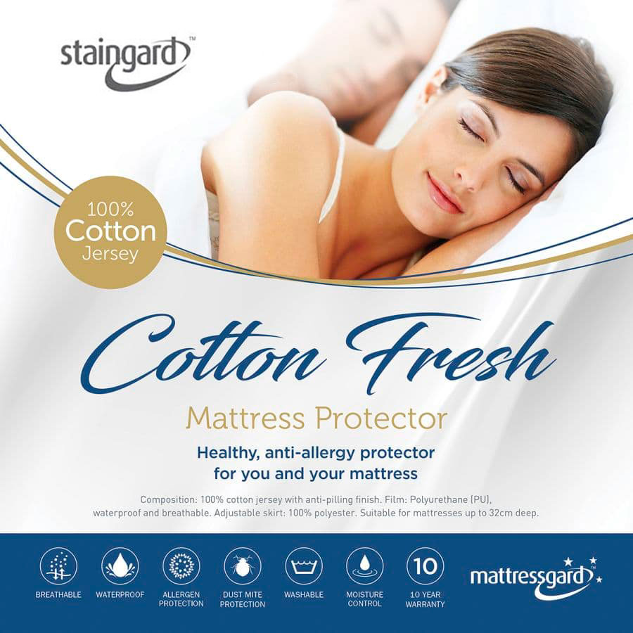 Staingard Mattress Protector Kit for Adjustable Beds from RiseUp Furniture - Furniture that puts you back in control. Rise and recline chairs, adjustable beds and bath lifts in Scotland, Cumbria and Northumberland